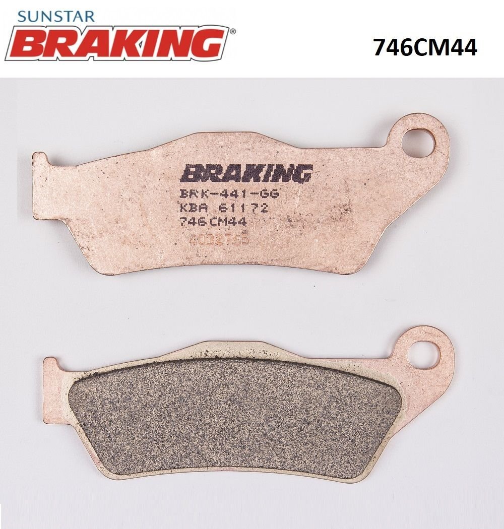 SİNTERLİ FREN BALATASI 746CM44 BRAKING BAJAJ DİSCOVERY 150