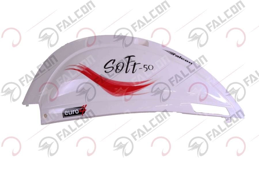 Falcon Soft 50 Arka Karenaj Sol Beyaz