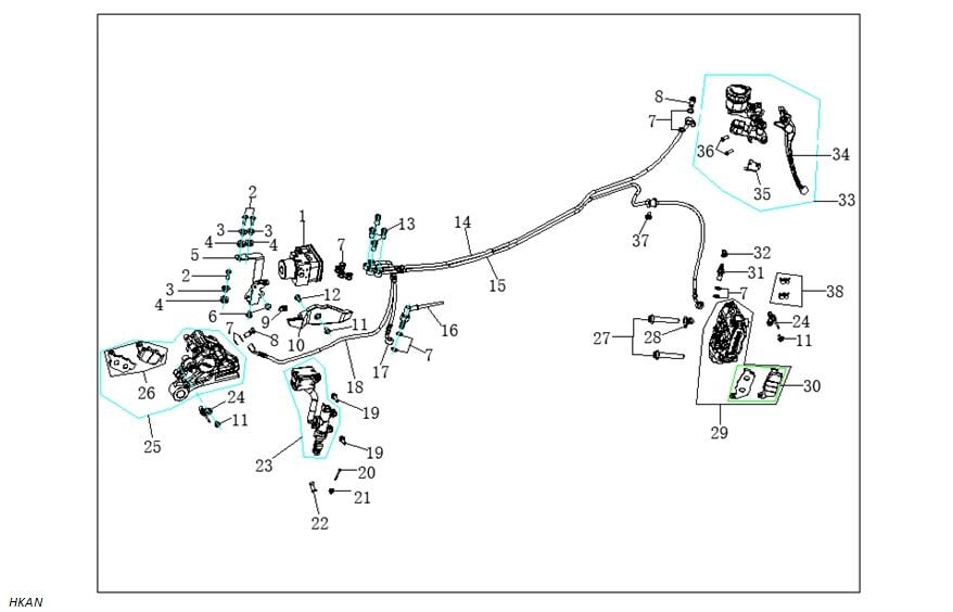 VOGE 525 RR ABS FREN BEYİNİ
