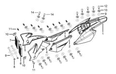 YUKİ YK250GY-7 DIŞ DİZLİK SOL BEYAZ