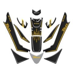 YAMAHA TMAX 530 2017 - 2021 UYUMLU TANK PAD SET 003