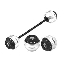 YAMAHA TMAX 530 UYUMLU ARKA AKS KORUMA TAKOZU GÜMÜŞ