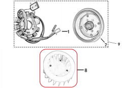REGAL RAPTOR M210 Manyeto Fan Pervanesi