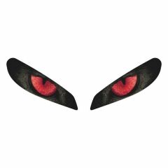 CF MOTO 250 SR 2020 - 2024 UYUMLU FAR STİCKER KIRMIZI