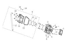 SİLİNDİR ÜST KAPAK (VAMPIRE 125 - X WAY)