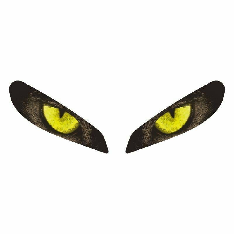 CF MOTO 250 SR 2020 - 2024 UYUMLU FAR STİCKER FLO SARI