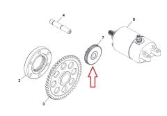 REGAL RAPTOR F320 Marş Dişlisi