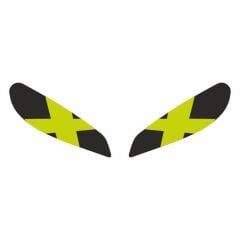 CF MOTO 250 SR 2020 - 2024 UYUMLU FAR STİCKER X FLO SARI