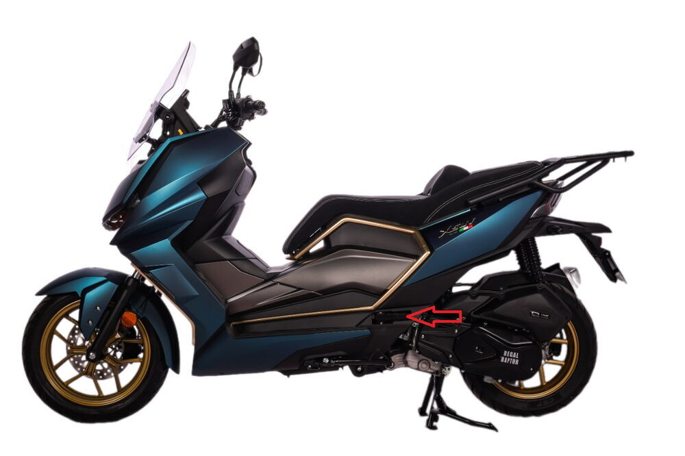 REGAL RAPTOR Xsuv 125 Arkçı Basamak Sol