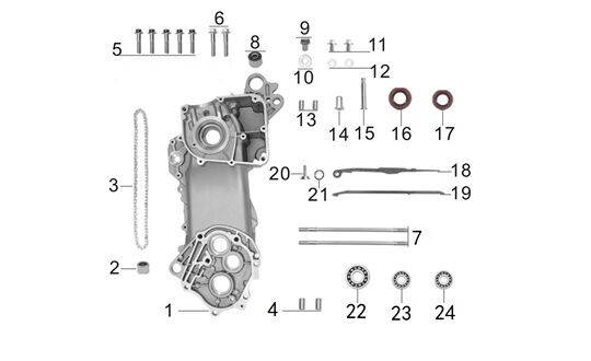 MOTOR BLOĞU SOL ( RİSOTTO 50 )