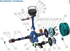 VOGE SR4 MAXİ 350 YAĞ POMPA STOPER