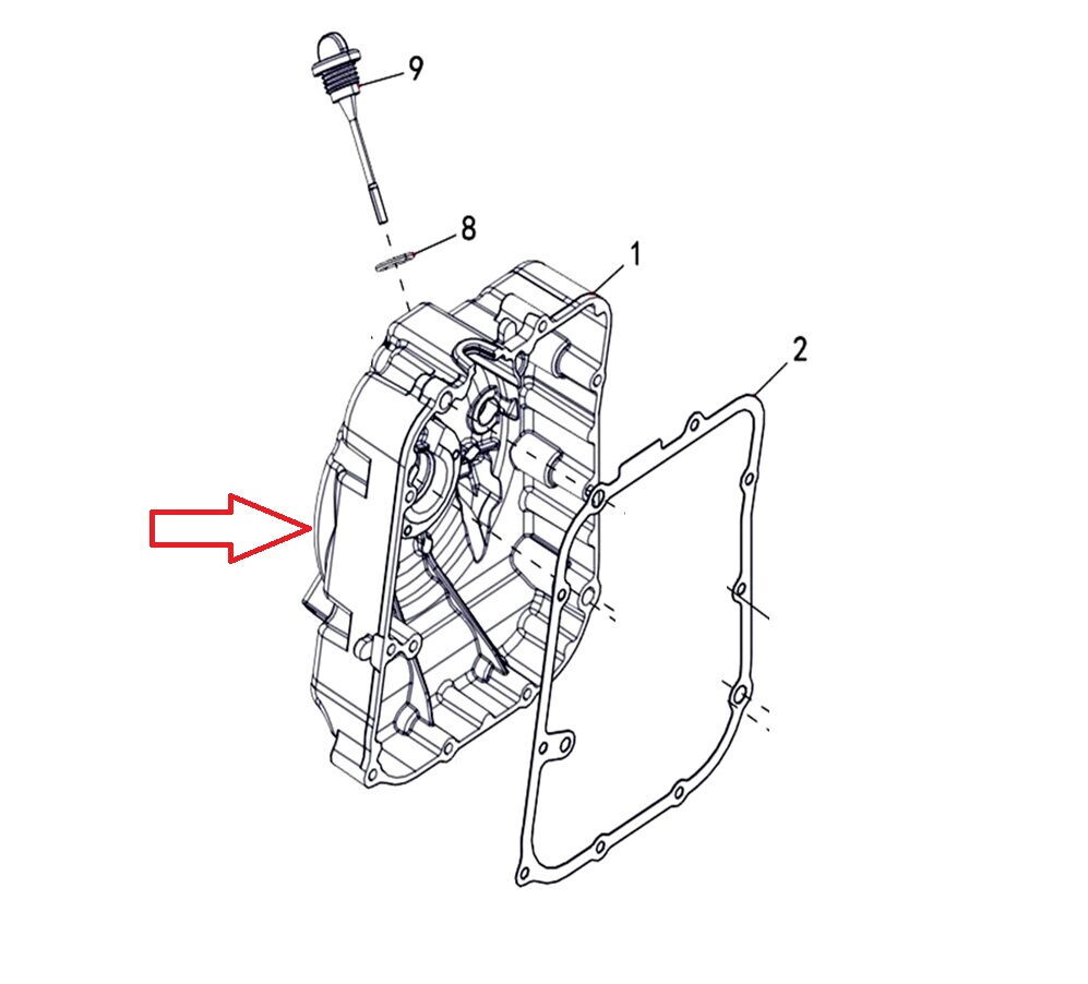 REGAL RAPTOR F320 Sağ Kartel Kapağı