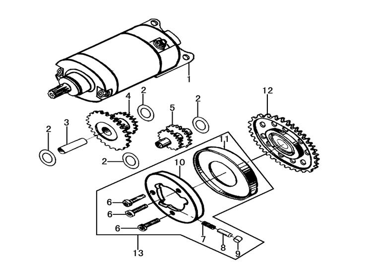 YUKİ YK250GY-7 MARŞ RUBLESİ