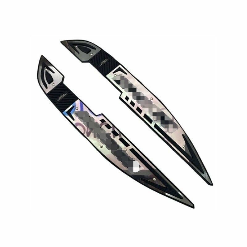 HONDA PCX 2021 - 2023 UYUMLU KAUÇUK + KROM AYAK BASAMAK