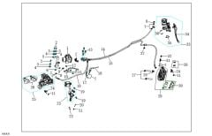 VOGE 525 RR ÖN FREN KALİPERİ