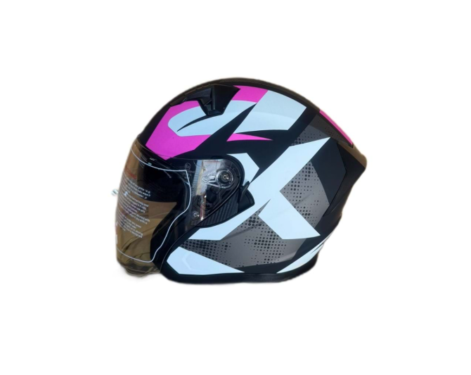 YARIM KASK PEMBE SİYAH ECE 22.06 S