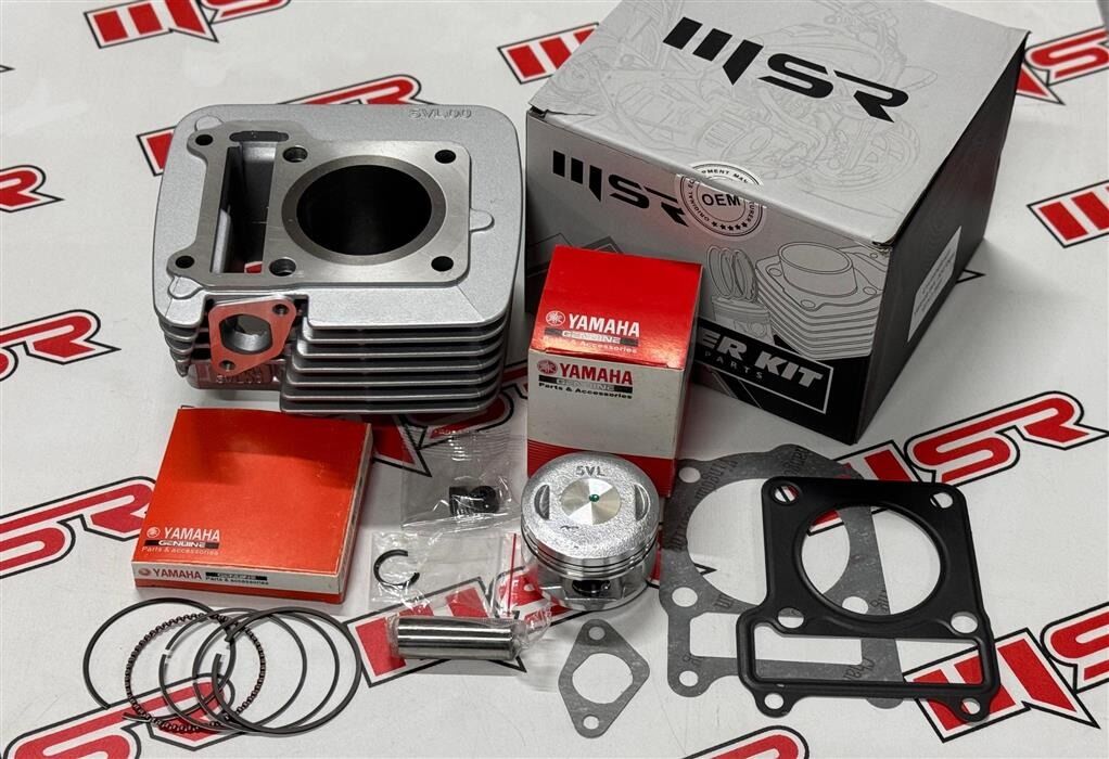 YBR 125 SİLİNDİR KİT MSR  YAMAHA LOGO OEM