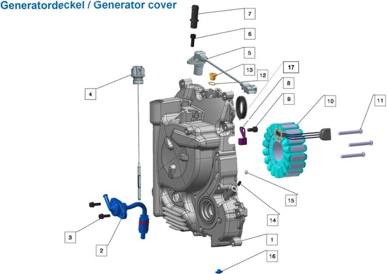 VOGE SR4 MAXİ 350 YAĞ SICAKLIK SENSÖRÜ