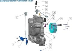 VOGE SR4 MAXİ 350 YAĞ SICAKLIK SENSÖRÜ
