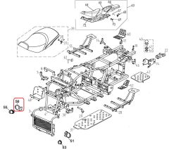 REGAL RAPTOR Promax 650L Ön Sinyal Sağ Baglantı Braketi
