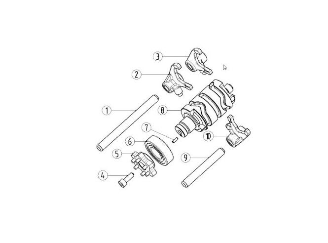 YUKİ DIRTY PAWS 250 2T VİTES HİLALİ 1