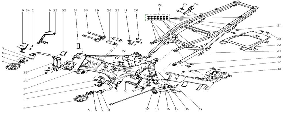 VOGE DS900X ÖN SİNYAL SOL