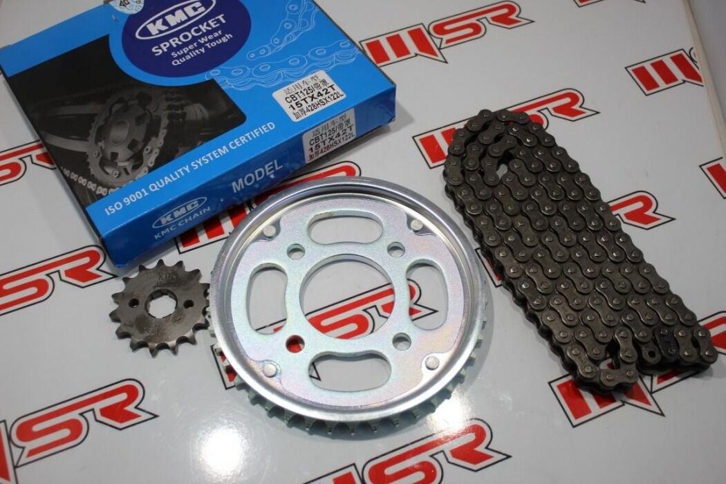 DİŞLİ SETİ CBT 125 15T 42T 428HS-122L KMC