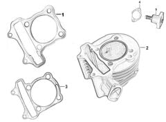 REGAL RAPTOR M210 Silindir Üst Conta