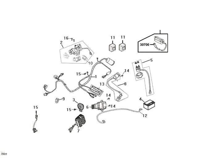 YUKİ STORM 125 CDI BEYİN ECU