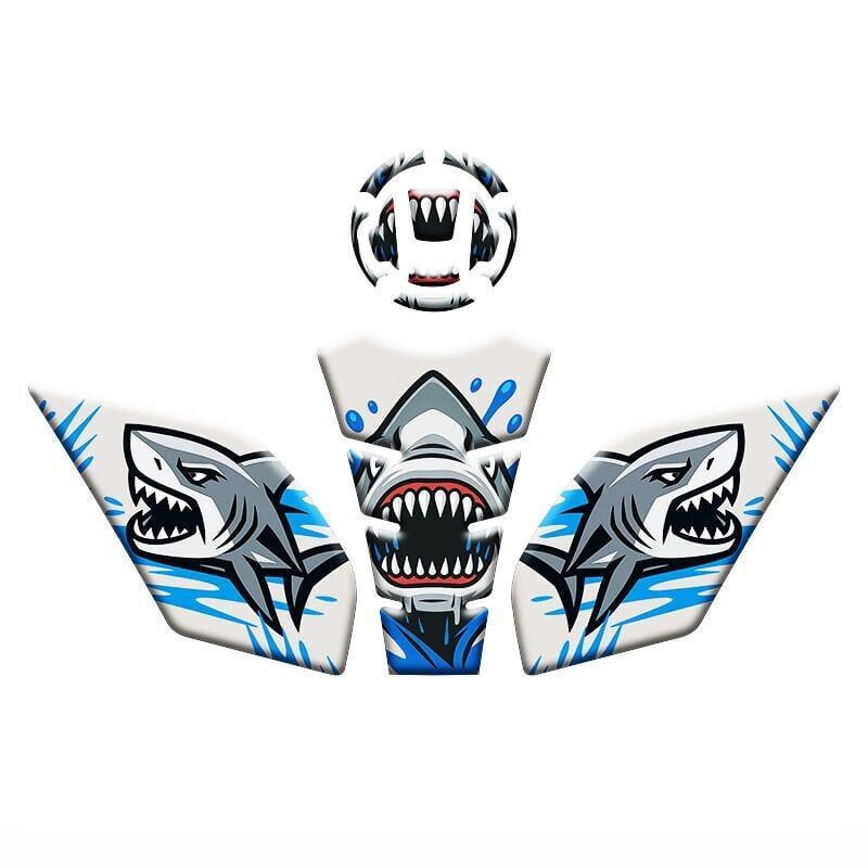 CF MOTO 250 SR 2020 - 2024 UYUMLU TANK PAD SET 013