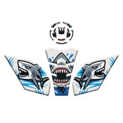 CF MOTO 250 SR 2020 - 2024 UYUMLU TANK PAD SET 013