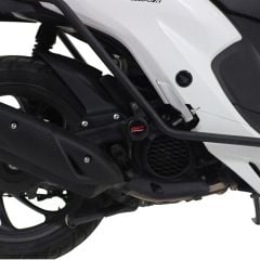 GP Kompozit Honda Dio 2021-2024 Uyumlu Egzoz Koruma Takozu Siyah