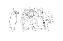 YUKİ DIRTY PAWS 250 2T DEBRİYAJ KAPAK CONTASI