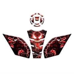 CF MOTO 250 SR 2020 - 2024 UYUMLU TANK PAD SET 014