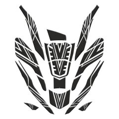 HONDA PCX 2021 - 2023 UYUMLU TANK PAD SET 001