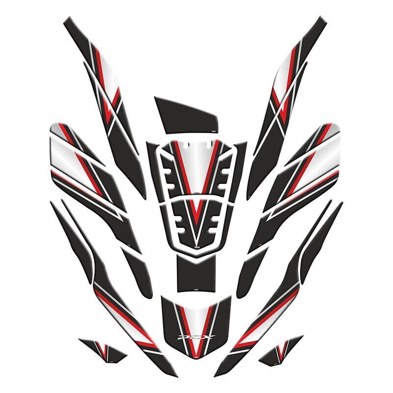 HONDA PCX 2021 - 2023 UYUMLU TANK PAD SET 003