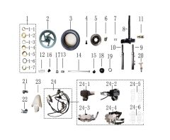 YUKİ CRYPTO 125-CRYPTO 50 ÖN ÇAMURLUK YEŞİL