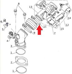 REGAL RAPTOR F320 Manifolt Kelepçesi 2