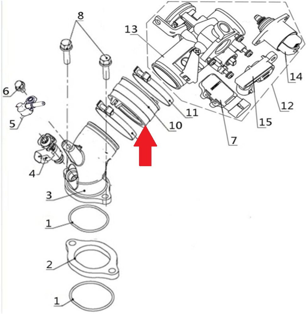 REGAL RAPTOR F320 Manifolt Ara Boru