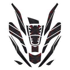 HONDA PCX 2021 - 2023 UYUMLU TANK PAD SET 005