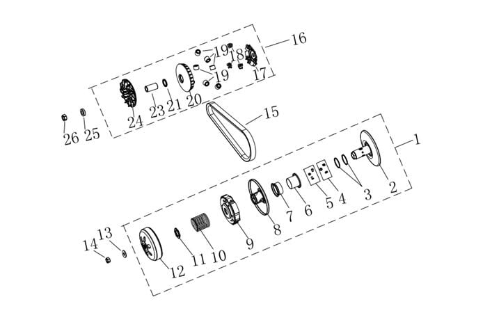 TRİGER KAYIŞI (VAMPIRE 125 - X WAY)
