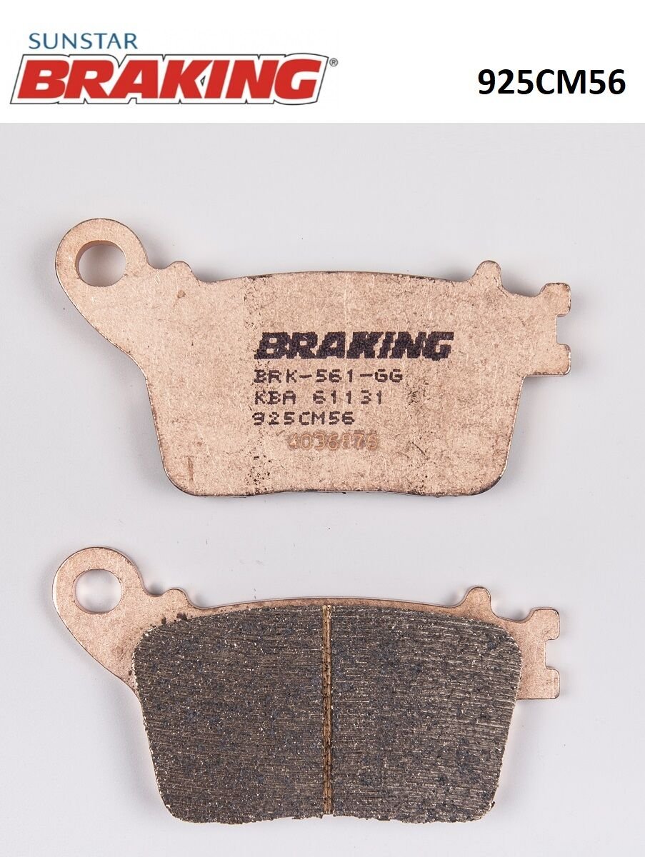 Suzuki GSX R 750 SİNTERLİ ARKA FREN BALATASI