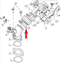REGAL RAPTOR F320 Manifolt Kelepçesi 1