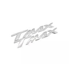 YAMAHA TMAX UYUMLU SELE ALTI METAL YAZI SETİ NİKEL