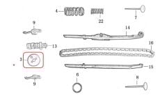 REGAL RAPTOR M210 Eksantirik Dişlisi