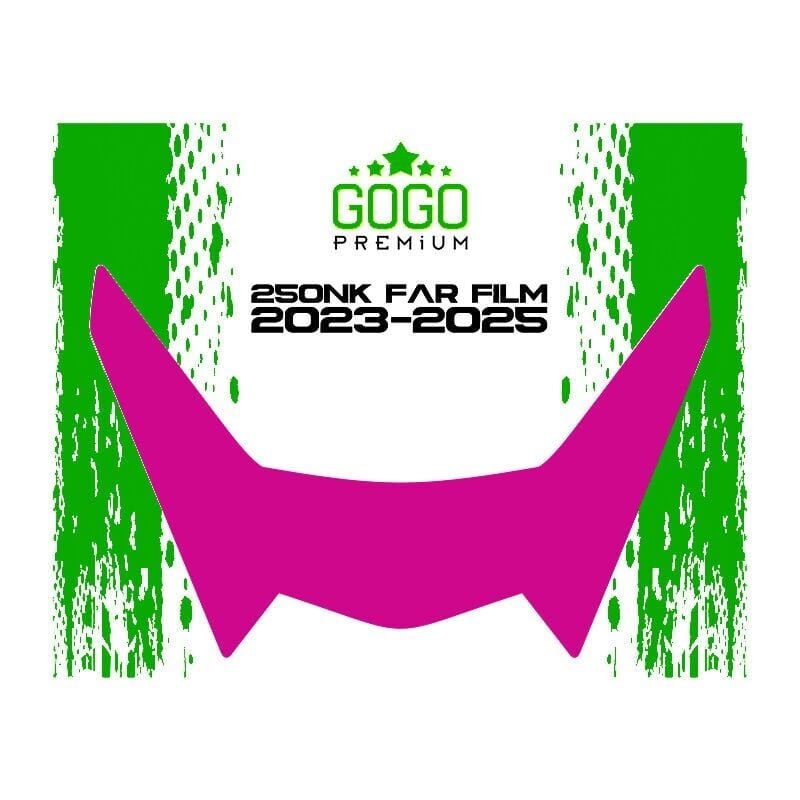 CF MOTO 250NK 2023 - 2025 UYUMLU FAR ÜSTÜ FİLM MOR