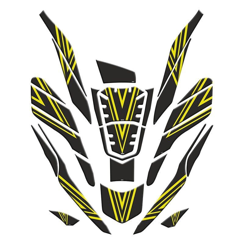 HONDA PCX 2021 - 2023 UYUMLU TANK PAD SET 008