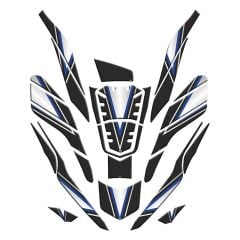 HONDA PCX 2021 - 2023 UYUMLU TANK PAD SET 010