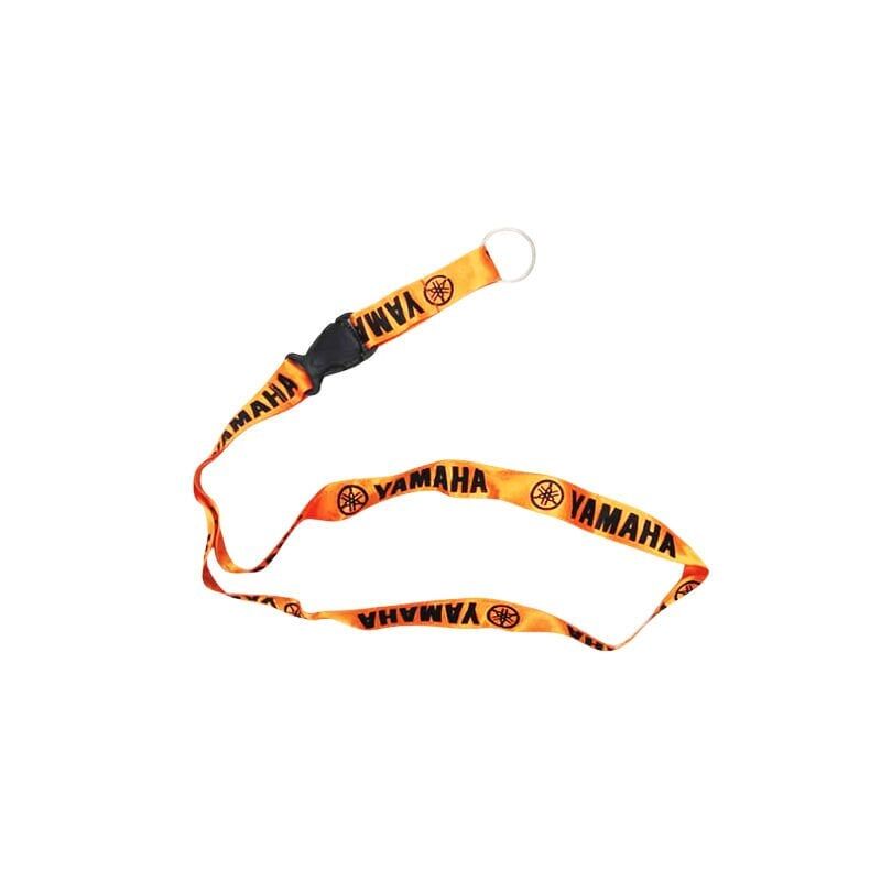 YAMAHA TURUNCU MOTOR ANAHTARLIK VE BOYUN ASKI İPİ MOTO AKSESUAR