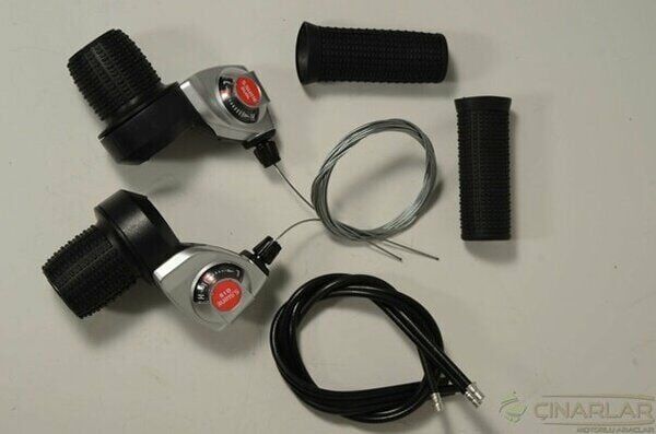 VİTES KOLU GRİPSHİFT 07B + 2P ÜSTTEN GÖSTERGELİ (CTVR)